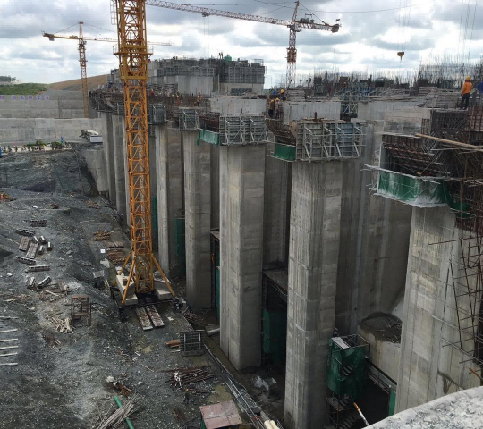 桑河二级水利发电站